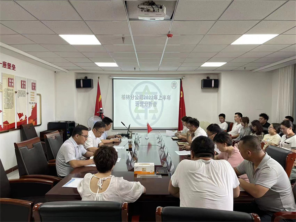 1658109581214298Gvid.jpg 榆林分公司召開2022年度上半年運營分析會照片.jpg